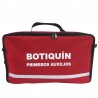 Botiquín tipo morral de primeros auxilios, incluye dotación. Health Solutions.