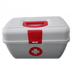 Botiquín lonchera de primeros auxilios, sin dotación, Health solutions.