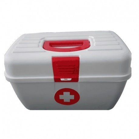 Botiquín lonchera de primeros auxilios, sin dotación, Health solutions.