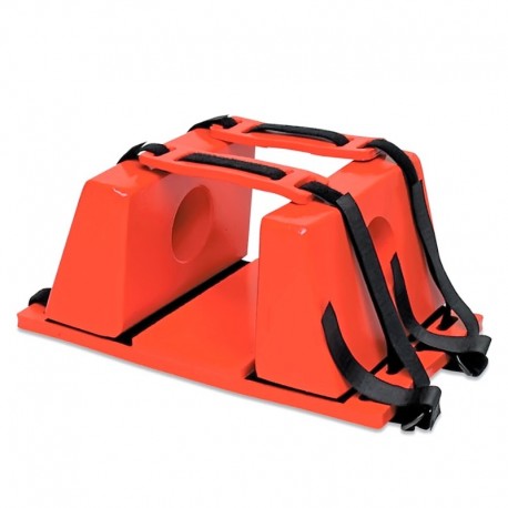 Inmovilizador cefalico – craneal pvc de alta densidad, Life Rescue.